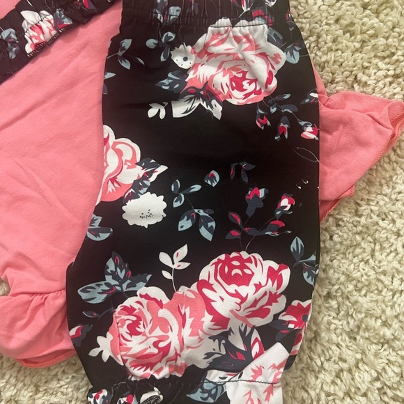 GIRLS 2 PIECE BOUTIQUE SHORT SET NIP SIZE M - Picture 2 of 14